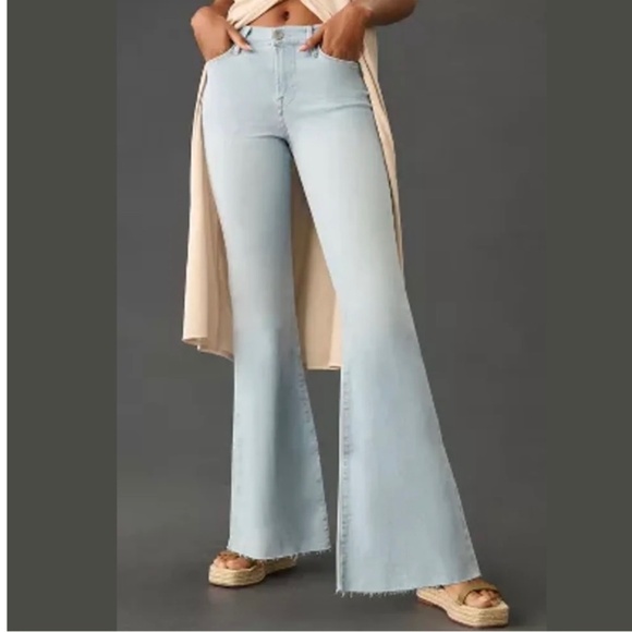 NEW Frame Le Easy Flare Jean in Clarity size 34 - Picture 3 of 14